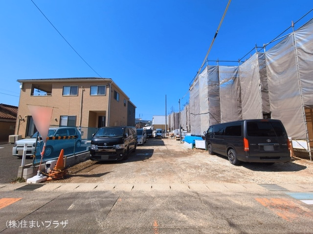 愛知県春日井市坂下町2丁目の新築戸建てシート写真 2026年3月4日撮影