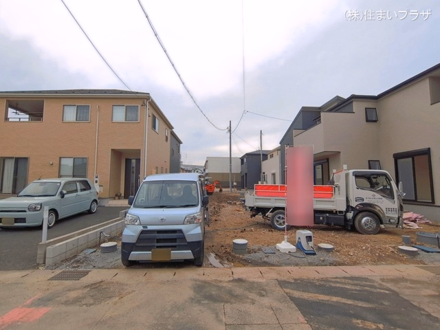 愛知県春日井市坂下町2丁目の新築戸建て外構写真 2026年4月5日撮影
