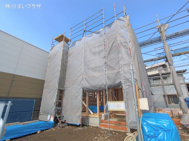 愛知県春日井市坂下町２丁目の新築戸建て上棟写真 2026年2月11日撮影