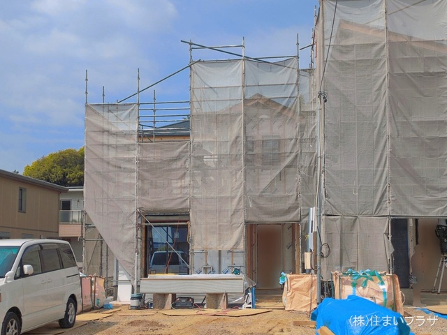 愛知県犬山市大字塔野地字南ノ切の新築戸建てシート写真 2026年4月13日撮影