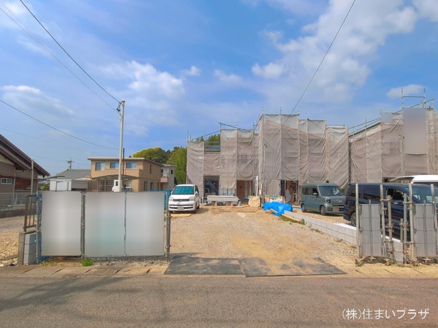 愛知県犬山市大字塔野地字南ノ切の新築戸建てシート写真 2026年4月13日撮影