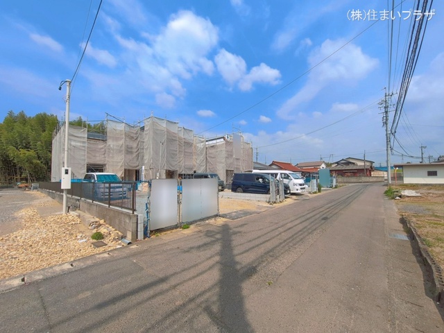 愛知県犬山市大字塔野地字南ノ切の新築戸建てシート写真 2026年4月13日撮影