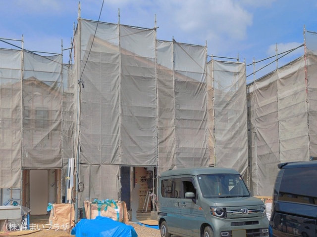 愛知県犬山市大字塔野地字南ノ切の新築戸建てシート写真 2026年4月13日撮影