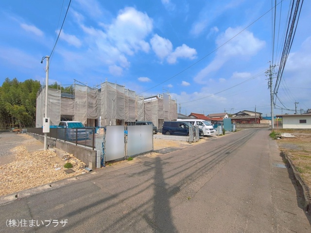 愛知県犬山市大字塔野地字南ノ切の新築戸建てシート写真 2026年4月13日撮影