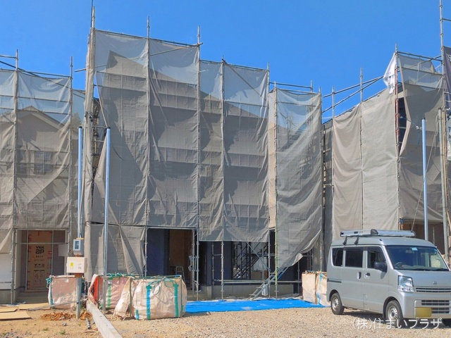 愛知県犬山市大字塔野地字南ノ切の新築戸建てシート写真 2026年5月14日撮影