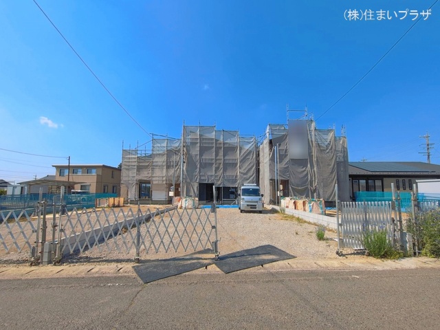 愛知県犬山市大字塔野地字南ノ切の新築戸建てシート写真 2026年5月14日撮影