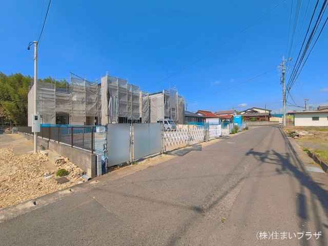 愛知県犬山市大字塔野地字南ノ切の新築戸建てシート写真 2026年5月14日撮影