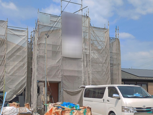 愛知県犬山市大字塔野地字南ノ切の新築戸建てシート写真 2026年4月13日撮影