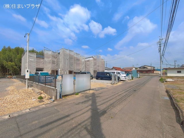 愛知県犬山市大字塔野地字南ノ切の新築戸建てシート写真 2026年4月13日撮影