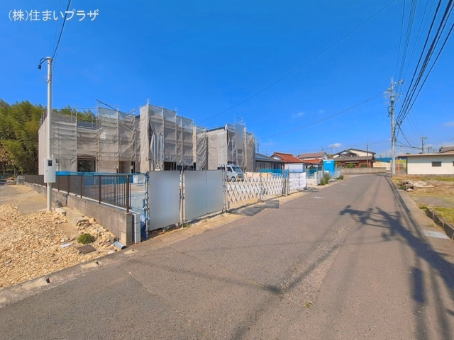 愛知県犬山市大字塔野地字南ノ切の新築戸建てシート写真 2026年5月14日撮影