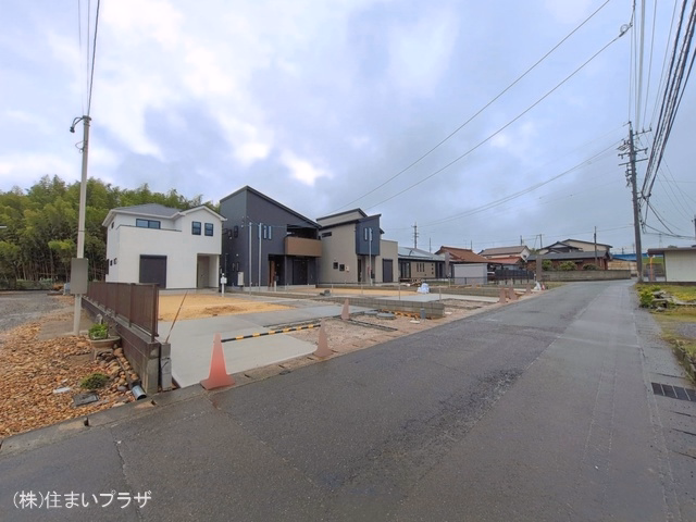 愛知県犬山市大字塔野地字南ノ切の新築戸建て外構写真 2026年6月24日撮影