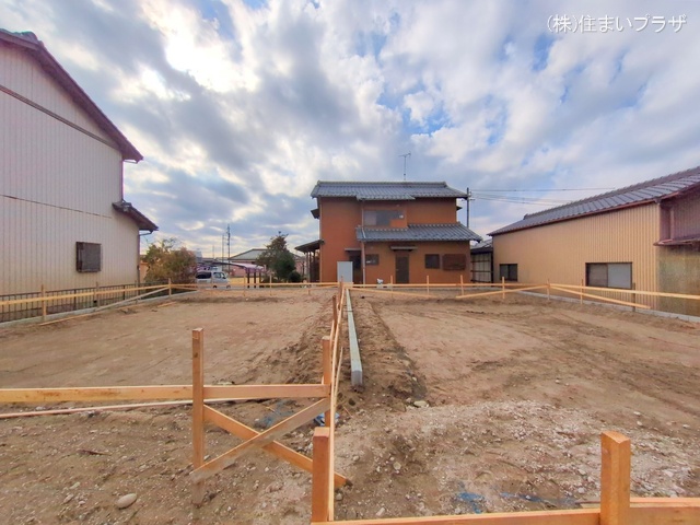 愛知県一宮市北方町　北方字中土取の新築戸建て基礎写真 2025年12月18日撮影