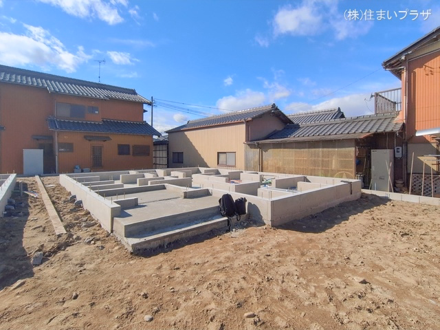 愛知県一宮市北方町 北方字中土取の新築戸建て基礎写真 2026年1月19日撮影