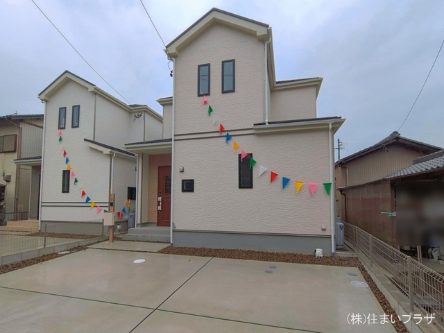 愛知県一宮市北方町　北方字中土取の新築戸建て完成写真 2026年4月14日撮影