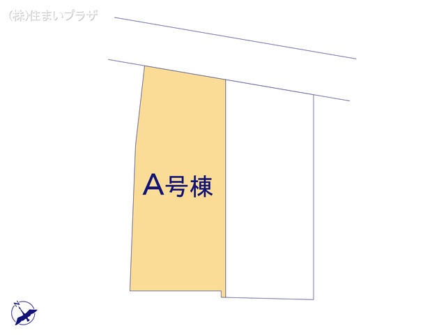 愛知県一宮市北方町　北方字中土取の新築戸建て全体区画図 ※図面と異なる場合は現況を優先