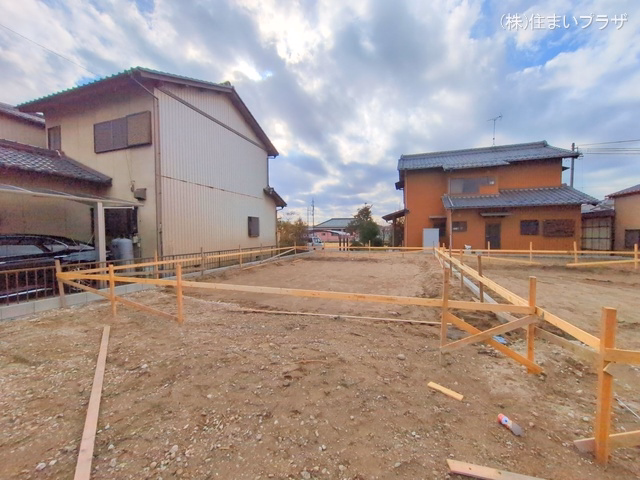 愛知県一宮市北方町 北方字中土取の新築戸建て基礎写真 2025年12月18日撮影