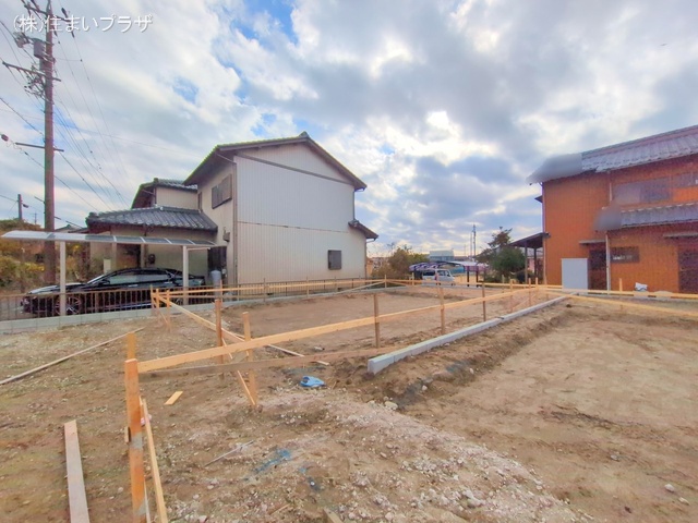 愛知県一宮市北方町　北方字中土取の新築戸建て基礎写真 2025年12月18日撮影