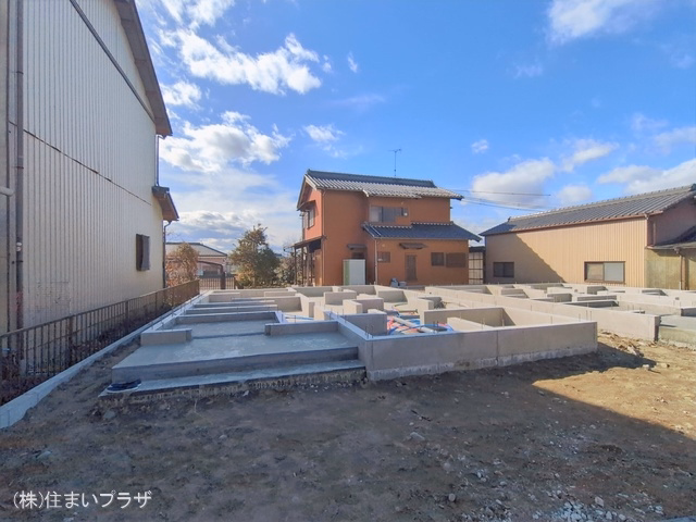 愛知県一宮市北方町 北方字中土取の新築戸建て基礎写真 2026年1月19日撮影