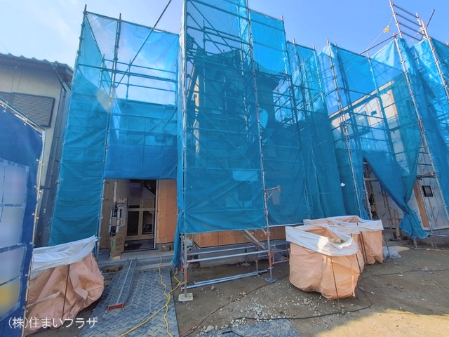 愛知県一宮市北方町 北方字中土取の新築戸建て上棟写真 2026年2月11日撮影