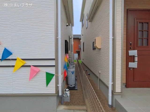 愛知県一宮市北方町　北方字中土取の新築戸建て完成写真 2026年4月14日撮影