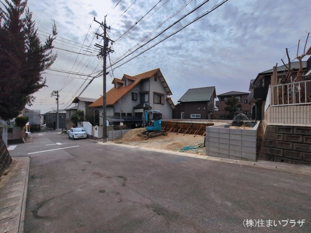 愛知県小牧市小松寺1丁目の新築戸建て更地・土地写真 2026年3月1日撮影