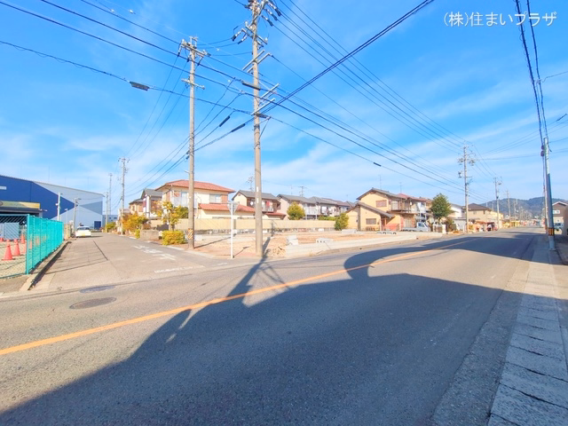 愛知県犬山市字舟田の新築戸建て更地・土地写真 2025年12月22日撮影