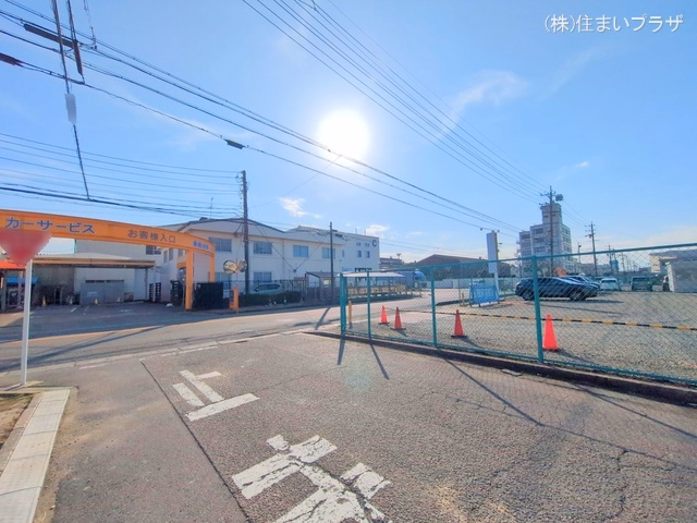愛知県犬山市字舟田の新築戸建て更地・土地写真 2025年12月22日撮影