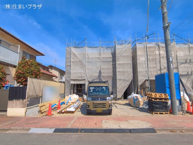 愛知県犬山市字舟田の新築戸建てシート写真 2026年3月23日撮影