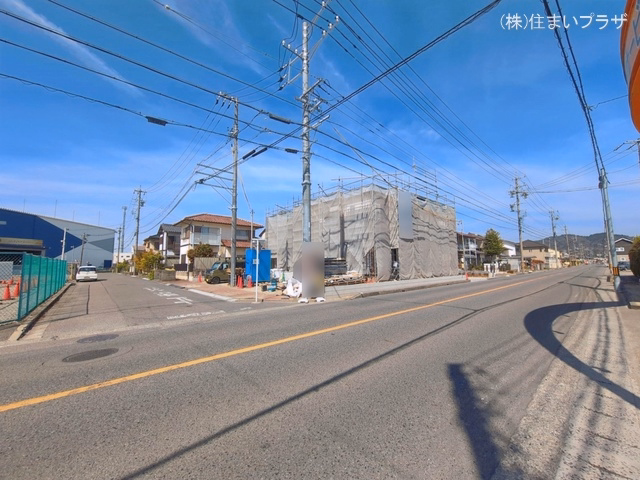 愛知県犬山市字舟田の新築戸建てシート写真 2026年3月23日撮影