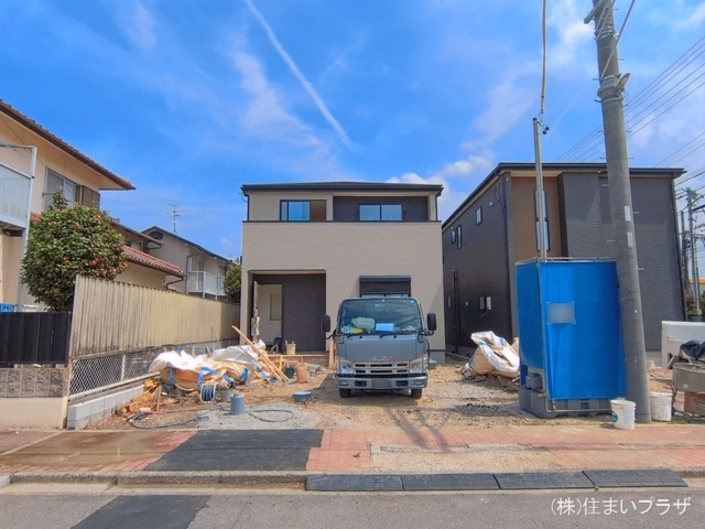 愛知県犬山市字舟田の新築戸建て外構写真 2026年4月13日撮影