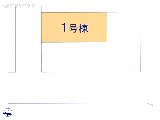 愛知県犬山市字舟田の新築戸建て全体区画図 ※図面と異なる場合は現況を優先