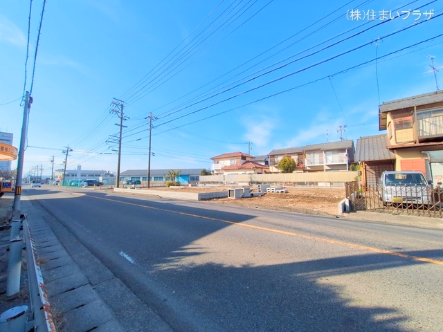 愛知県犬山市字舟田の新築戸建て更地・土地写真 2025年12月22日撮影