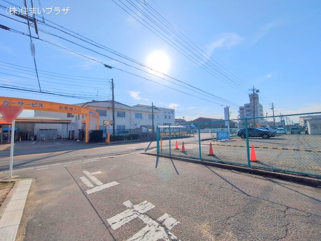 愛知県犬山市字舟田の新築戸建て更地・土地写真 2025年12月22日撮影