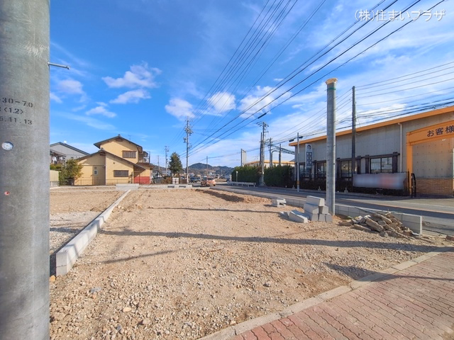 愛知県犬山市字舟田の新築戸建て更地・土地写真 2026年1月19日撮影