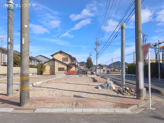 愛知県犬山市字舟田の新築戸建て更地・土地写真 2026年1月19日撮影