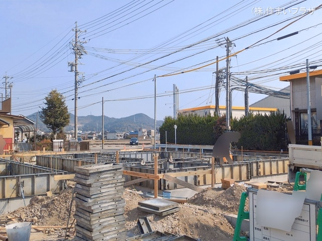 愛知県犬山市字舟田の新築戸建て基礎写真 2026年2月15日撮影