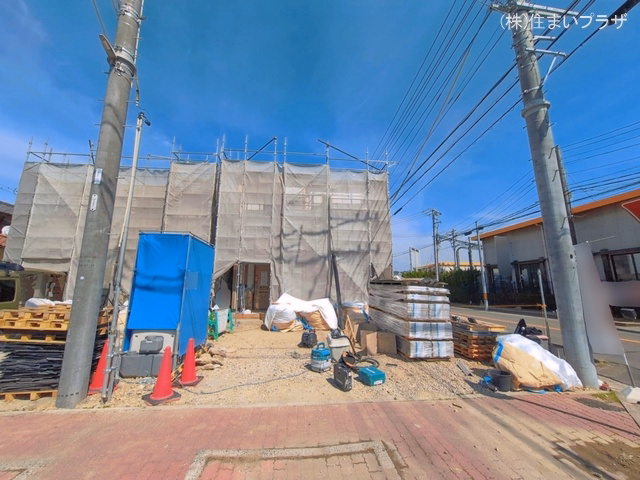 愛知県犬山市字舟田の新築戸建てシート写真 2026年3月23日撮影