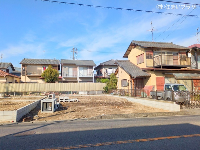 愛知県犬山市字舟田の新築戸建て更地・土地写真 2025年12月22日撮影