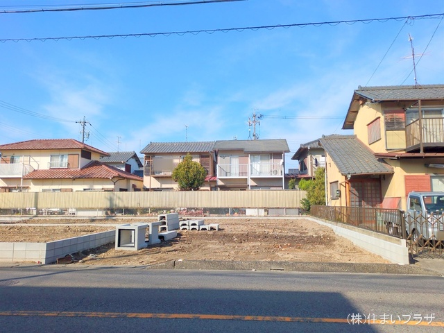 愛知県犬山市字舟田の新築戸建て更地・土地写真 2025年12月22日撮影