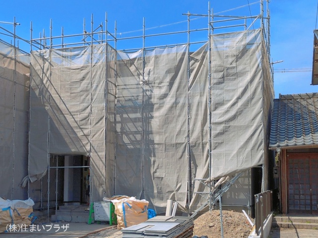 愛知県犬山市字舟田の新築戸建てシート写真 2026年3月23日撮影