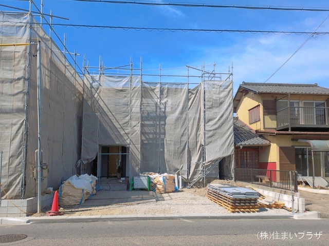 愛知県犬山市字舟田の新築戸建てシート写真 2026年3月23日撮影