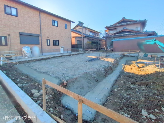 愛知県江南市赤童子町大間の新築戸建て基礎写真 2025年12月21日撮影