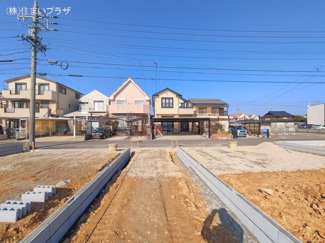 愛知県春日井市西高山町3丁目の新築戸建て更地・土地写真 2026年1月15日撮影