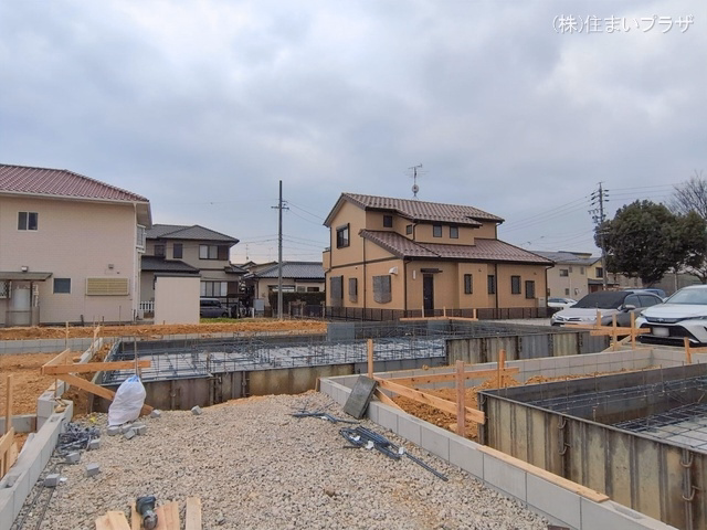 愛知県春日井市西高山町3丁目の新築戸建て基礎写真 2026年2月5日撮影