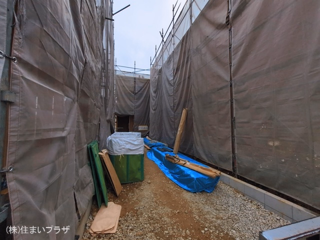 愛知県春日井市西高山町3丁目の新築戸建て上棟写真 2026年3月1日撮影