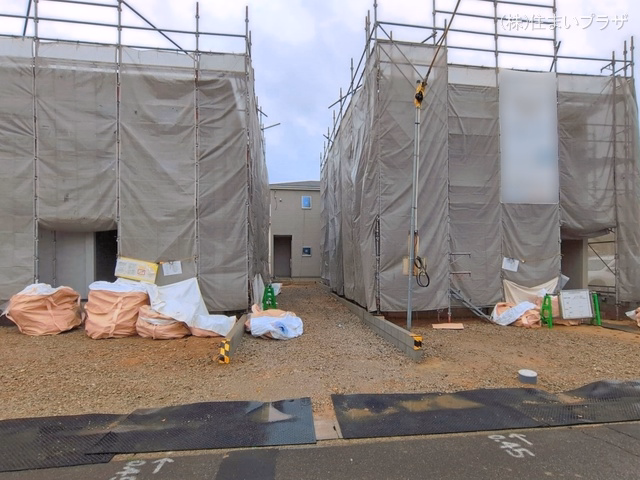 愛知県春日井市西高山町3丁目の新築戸建てシート写真 2026年3月30日撮影