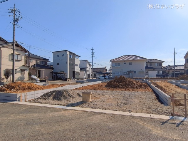 愛知県春日井市西高山町3丁目の新築戸建て更地・土地写真 2026年1月15日撮影