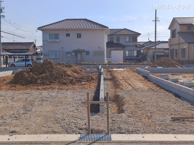 愛知県春日井市西高山町3丁目の新築戸建て更地・土地写真 2026年1月15日撮影