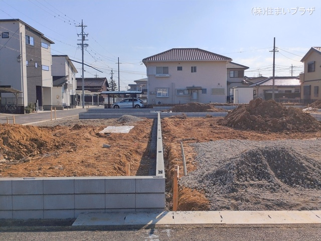 愛知県春日井市西高山町3丁目の新築戸建て更地・土地写真 2026年1月15日撮影