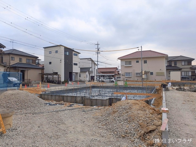 愛知県春日井市西高山町3丁目の新築戸建て基礎写真 2026年2月5日撮影